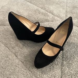 Christian Louboutin Platform Wedge Mary Jane